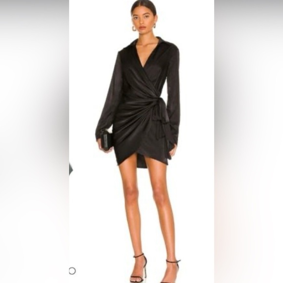 House of Harlow Milan Wrap Mini Dress - Picture 5 of 7